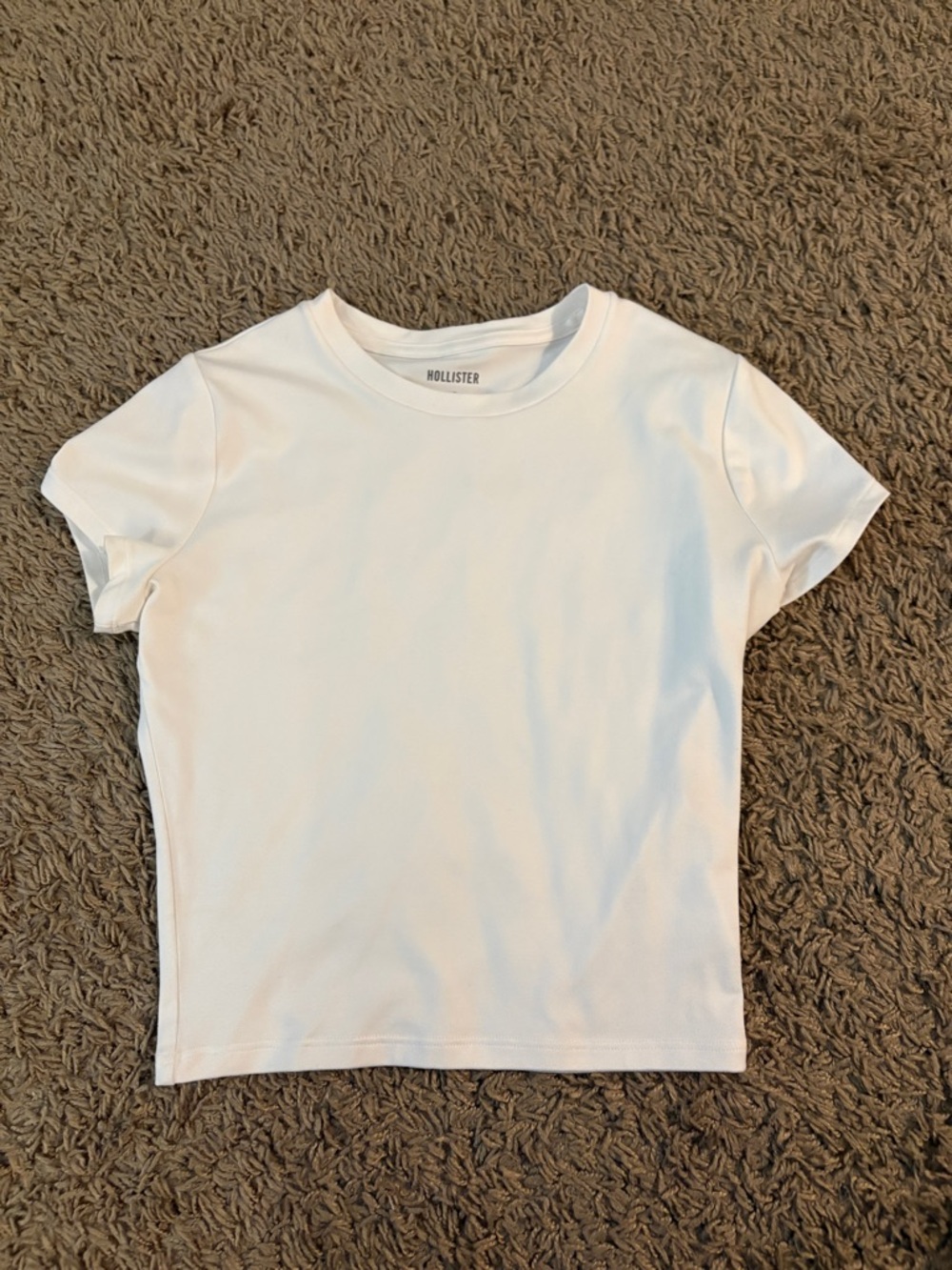 BRAND NEW *unworn* White Hollister Short Sleeve Top